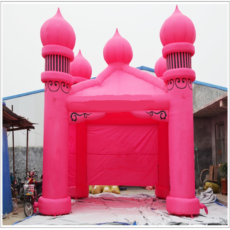 蔚县粉色帐篷